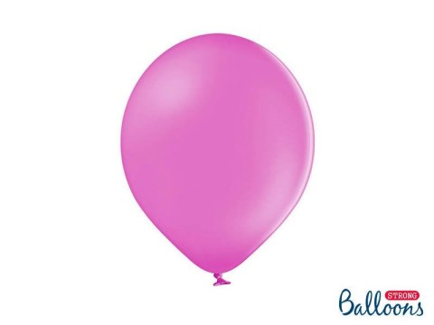 Balony lateksowe Strong, Fuksja, Pastel Fuchsia, 30cm, 100 szt. Partydeco