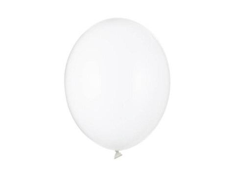 Balony lateksowe Strong, Przezroczyste, Crystal Clear, 30cm, 100 szt. Partydeco