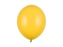 Balony lateksowe Strong, Żółte, Pastel Honey Yellow, 30cm, 100 szt. Partydeco