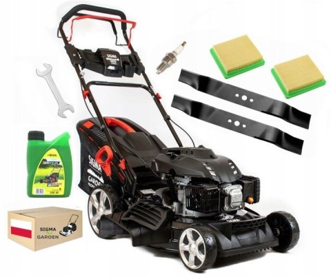 Kosiarka spalinowa 173cm³ 51cm 13w1 NAPĘD + GRATIS Kosiarka spalinowa 173cm³ 51cm 13w1 NAPĘD + GRATIS